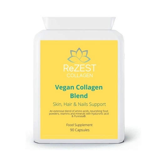 Hair Skin & Nails Complex 90 Vegan Collagen Capsules